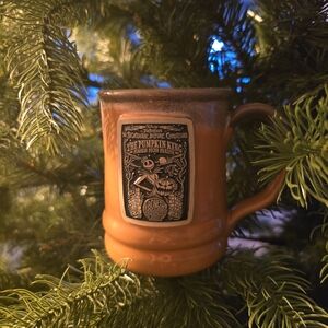Nightmare Before Christmas Orange Ceramic Mug
